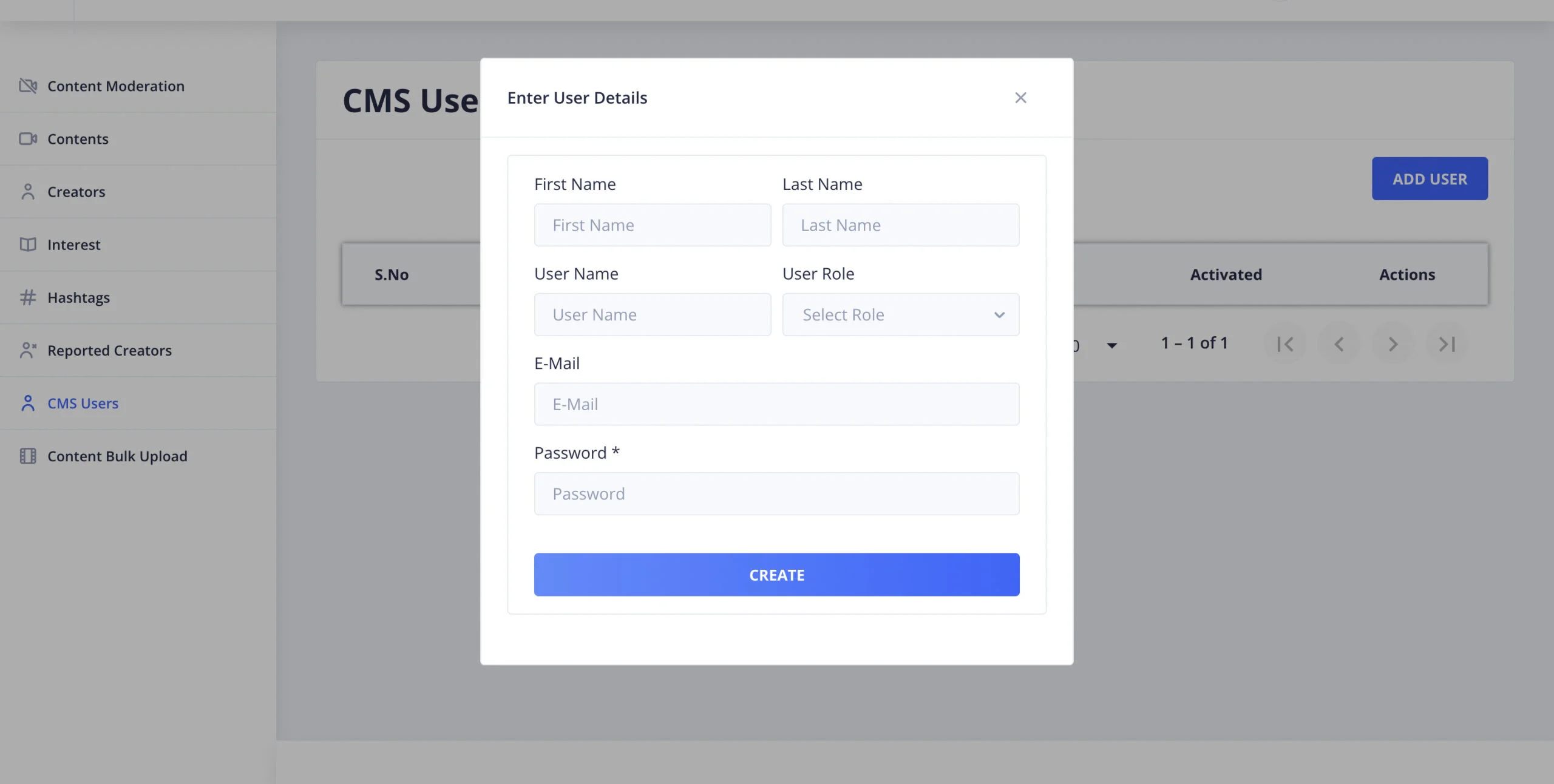 Admin Roles