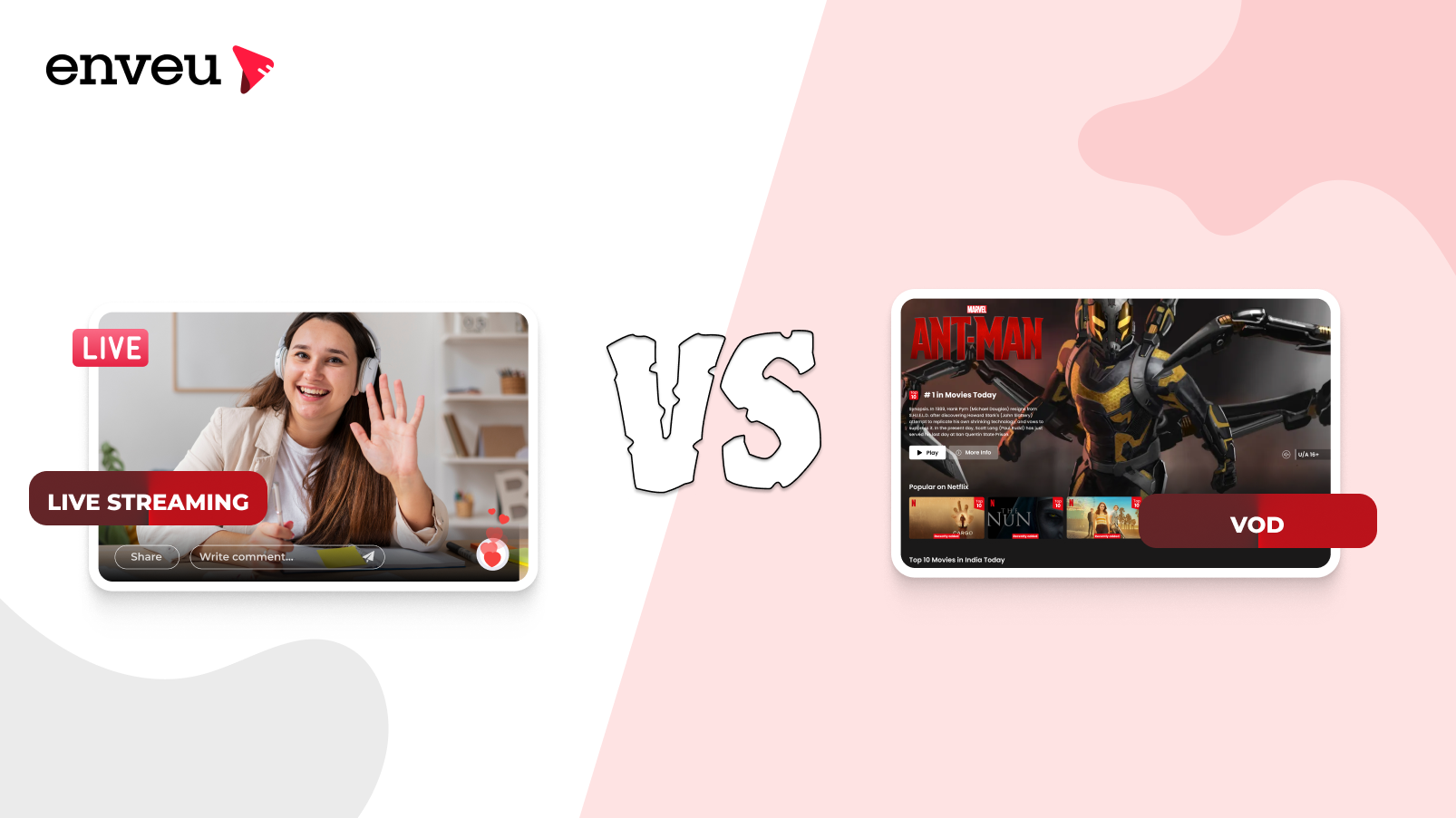 Live Streaming Vs VOD: Key Differences & Benefits